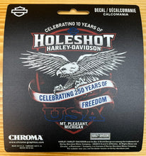 Load image into Gallery viewer, Holeshot Harley-Davidson Anniversary Decal
