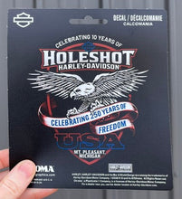 Load image into Gallery viewer, Holeshot Harley-Davidson Anniversary Decal
