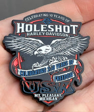Load image into Gallery viewer, Holeshot Harley-Davidson Anniversary Challenge Coin
