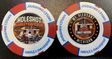 Load image into Gallery viewer, Holeshot Harley-Davidson poker chip
