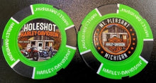Load image into Gallery viewer, Holeshot Harley-Davidson poker chip
