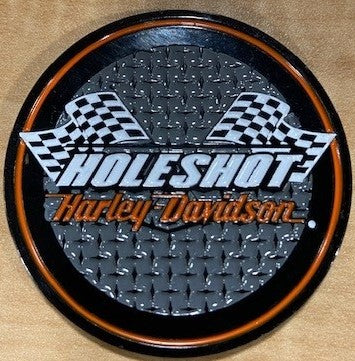 Holeshot Harley-Davidson challenge coin