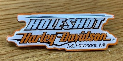 Holeshot Harley-Davidson pin